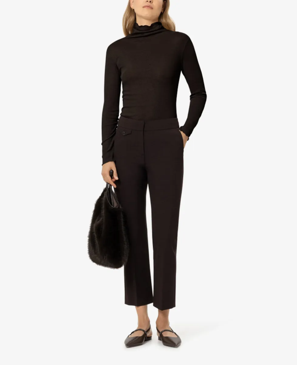 Luisa Cerano Rollkragen-Shirt - truffle 2 Luisa Cerano Luisa Cerano Rollkragen-Shirt - truffle