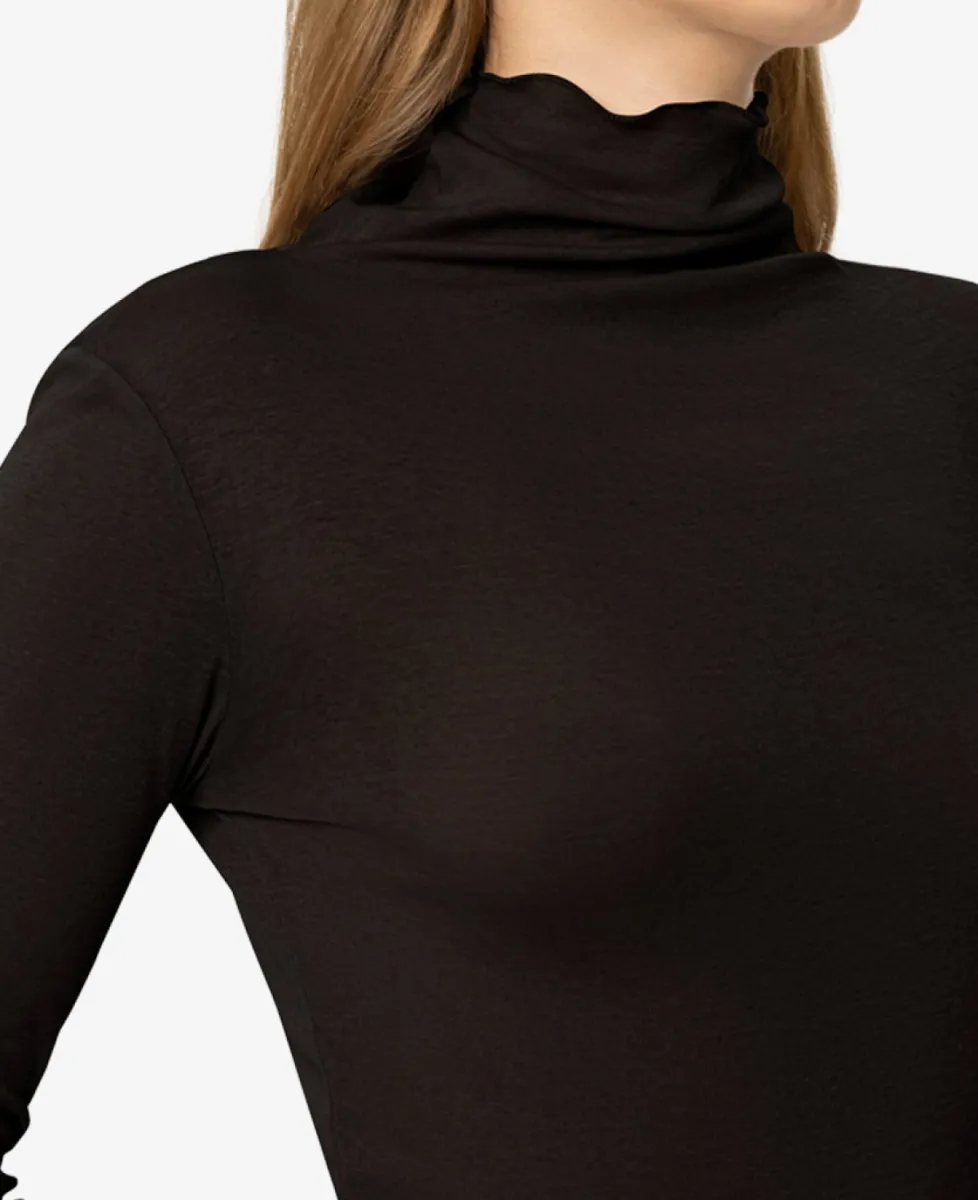 Luisa Cerano Rollkragen-Shirt - truffle 3 Luisa Cerano Luisa Cerano Rollkragen-Shirt - truffle
