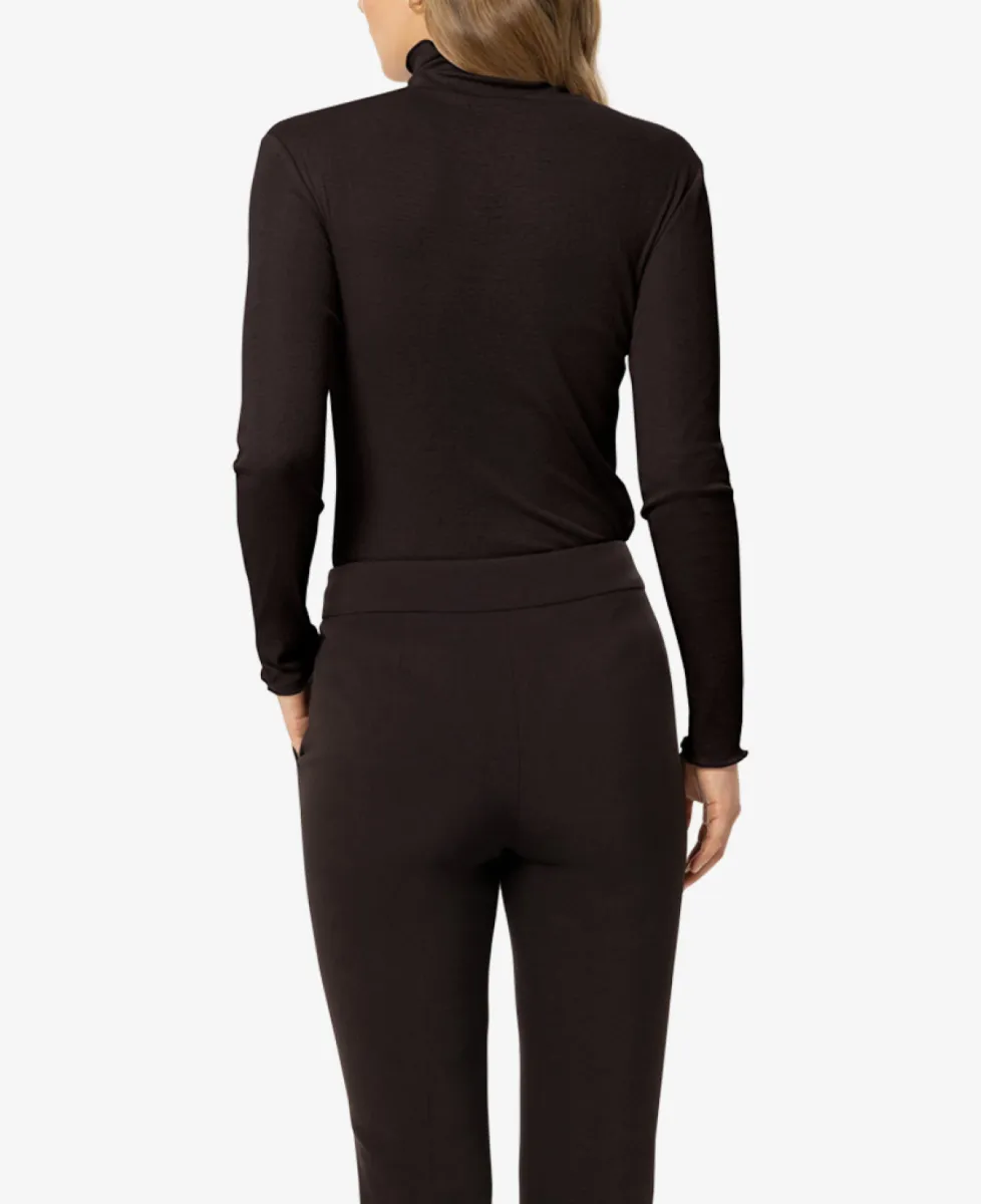Luisa Cerano Rollkragen-Shirt - truffle 5 Luisa Cerano Luisa Cerano Rollkragen-Shirt - truffle