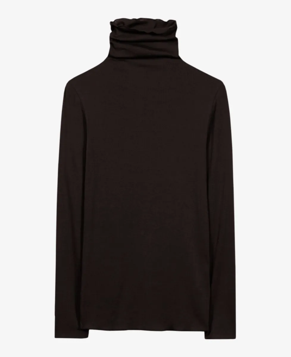 Luisa Cerano Rollkragen-Shirt - truffle 1 Luisa Cerano Luisa Cerano Rollkragen-Shirt - truffle