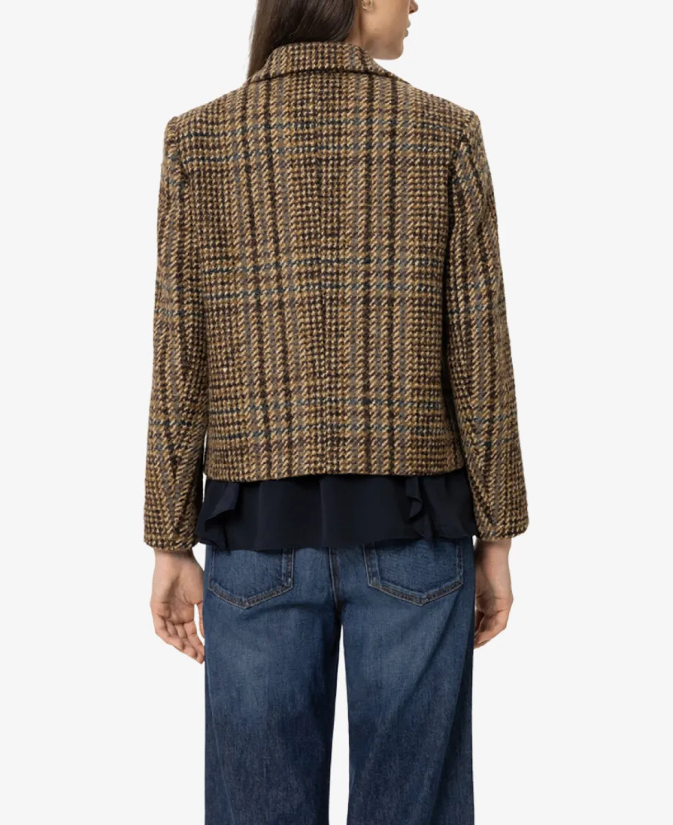 Luisa Cerano Karo-Cabanjacke - the macro brushed check 5 Luisa Cerano Luisa Cerano Karo-Cabanjacke - the macro brushed check