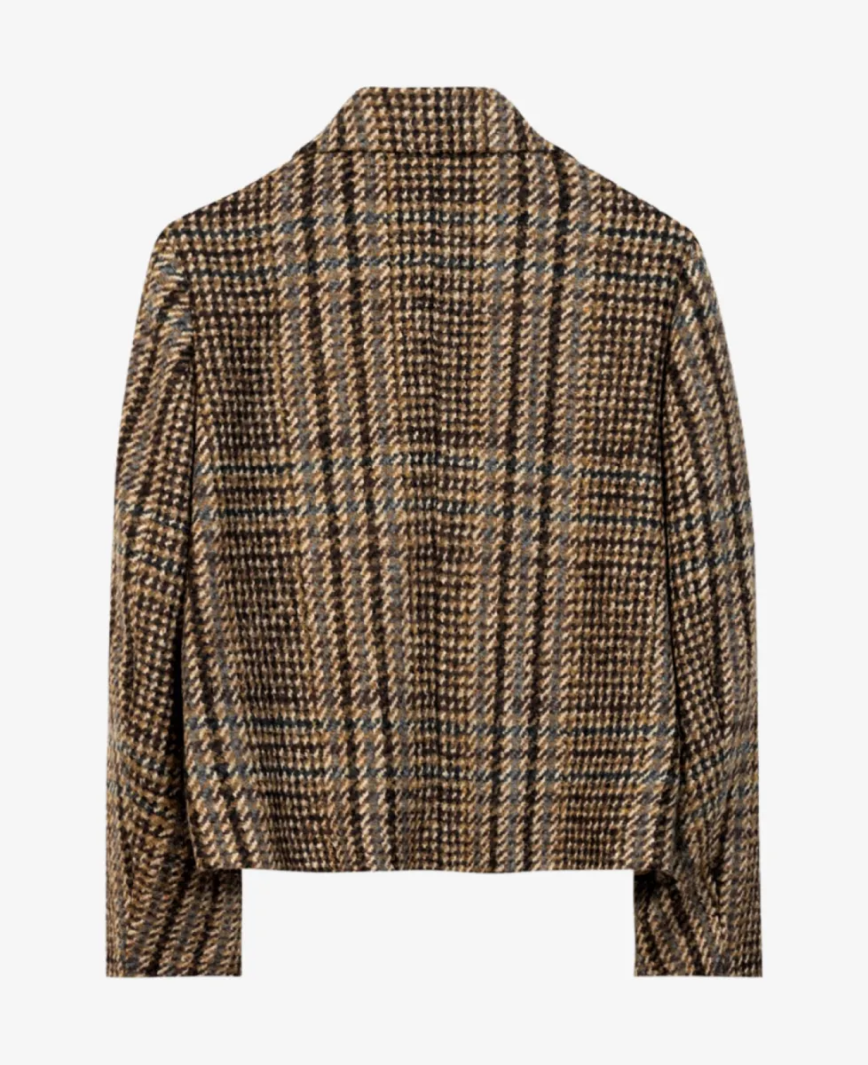 Luisa Cerano Karo-Cabanjacke - the macro brushed check 6 Luisa Cerano Luisa Cerano Karo-Cabanjacke - the macro brushed check