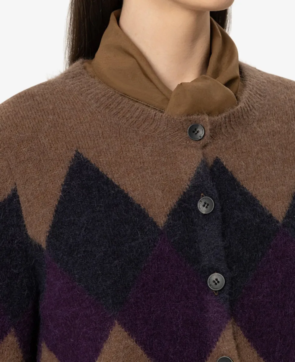 Luisa Cerano Cardigan mit Muster - multi 3 Luisa Cerano Luisa Cerano Cardigan mit Muster - multi