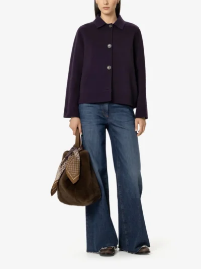Luisa Cerano Luisa Cerano Doubleface-Jacke - plum