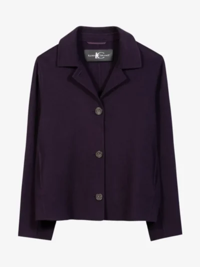 Luisa Cerano Luisa Cerano Doubleface-Jacke - plum