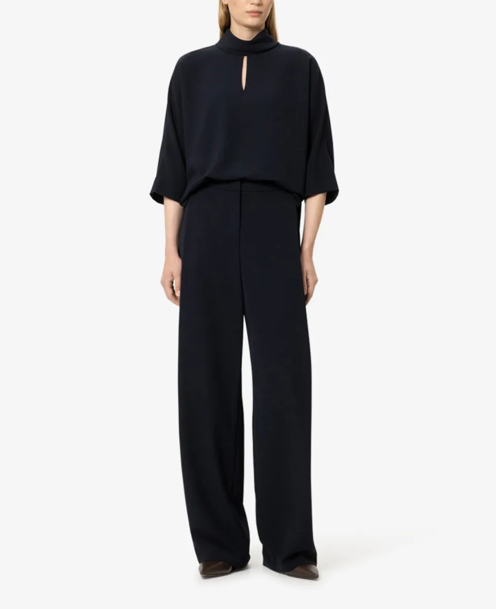 Luisa Cerano Wideleg-Pants mit Bundfalten - winter navy 2 Luisa Cerano Luisa Cerano Wideleg-Pants mit Bundfalten - winter navy