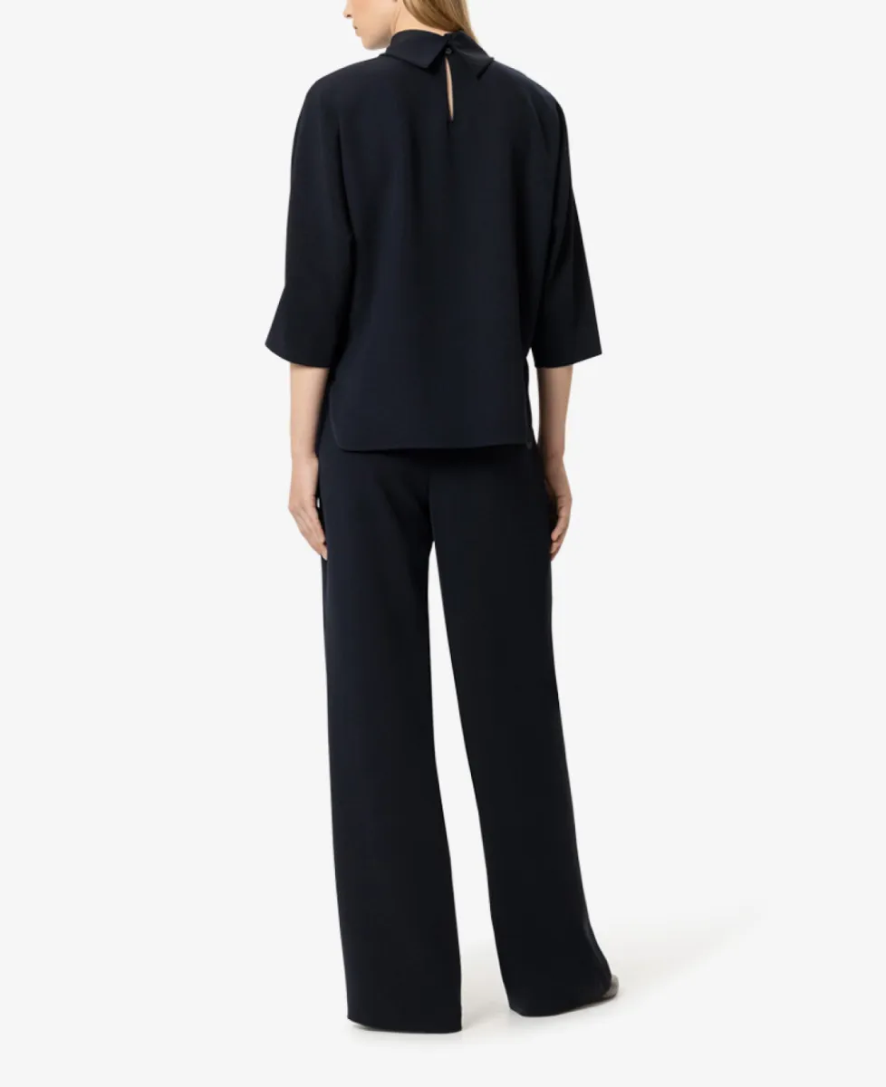 Luisa Cerano Wideleg-Pants mit Bundfalten - winter navy 5 Luisa Cerano Luisa Cerano Wideleg-Pants mit Bundfalten - winter navy