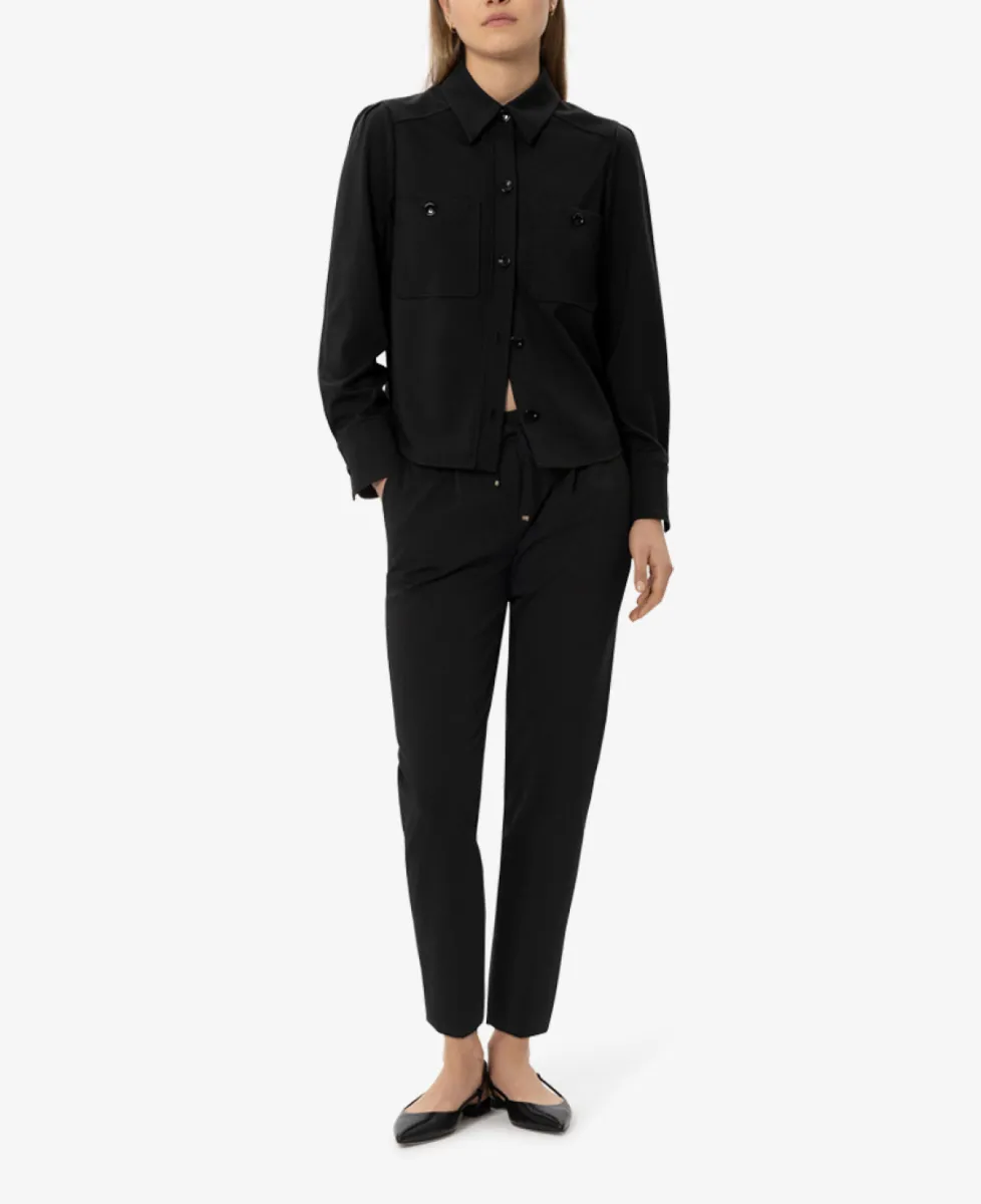 Luisa Cerano Joggpants aus Punto-Milano - black 2 Luisa Cerano Luisa Cerano Joggpants aus Punto-Milano - black