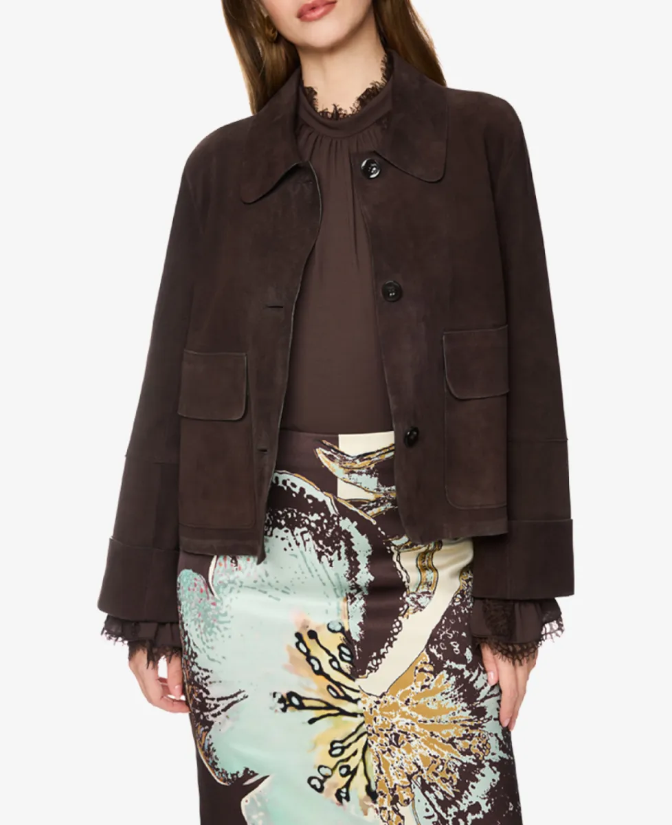 Marc Cain Collections Jacke - seal brown 3 Marc Cain Collections Marc Cain Collections Jacke - seal brown