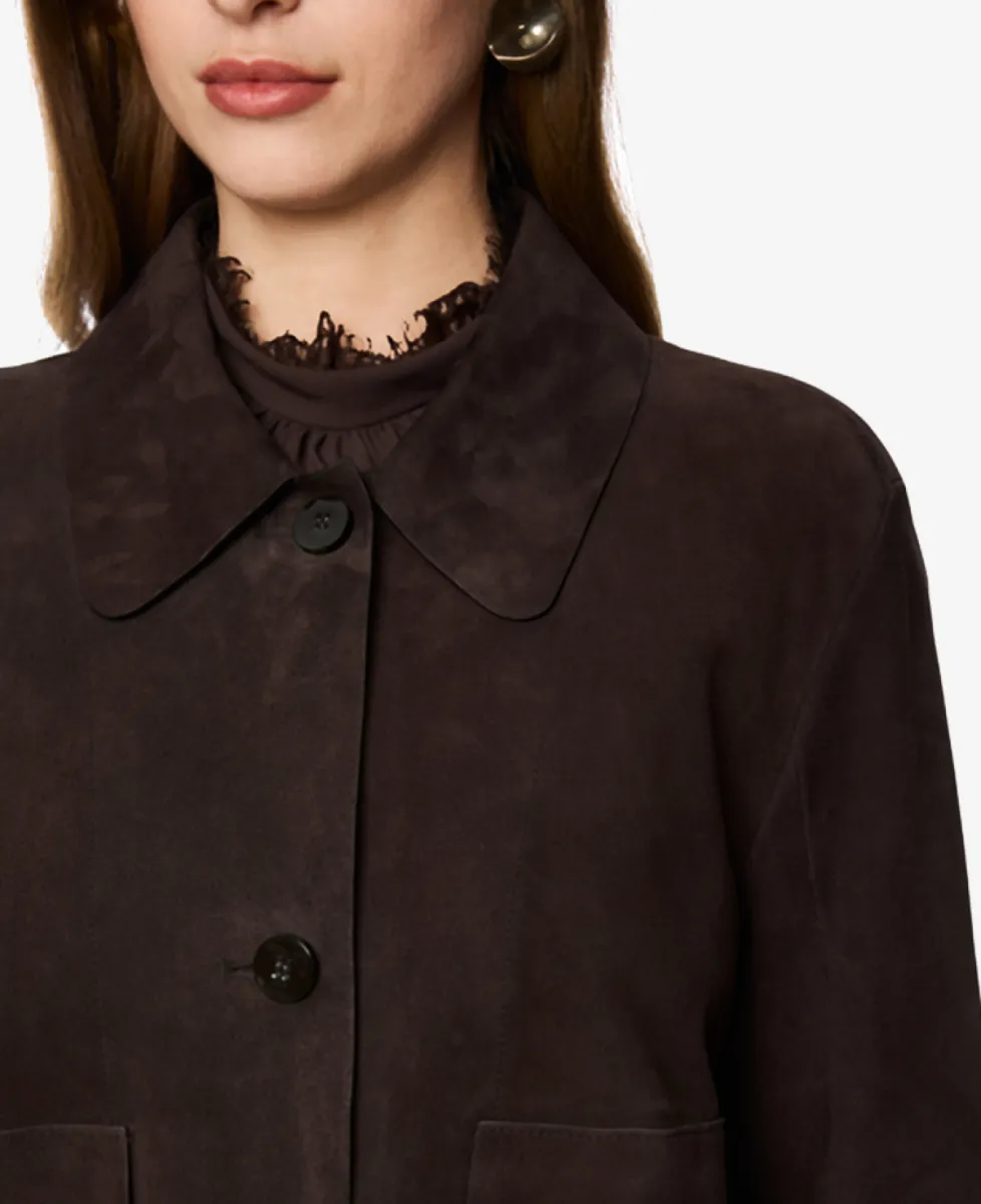 Marc Cain Collections Jacke - seal brown 4 Marc Cain Collections Marc Cain Collections Jacke - seal brown