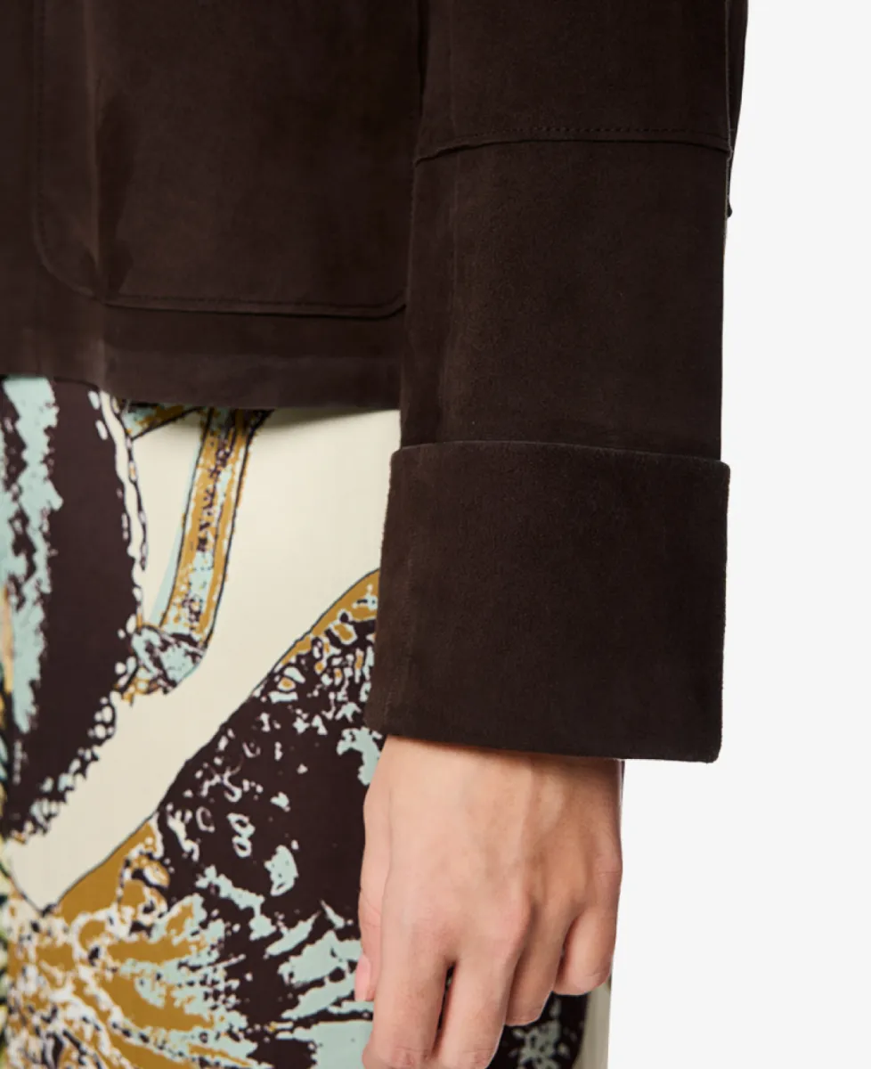 Marc Cain Collections Jacke - seal brown 5 Marc Cain Collections Marc Cain Collections Jacke - seal brown