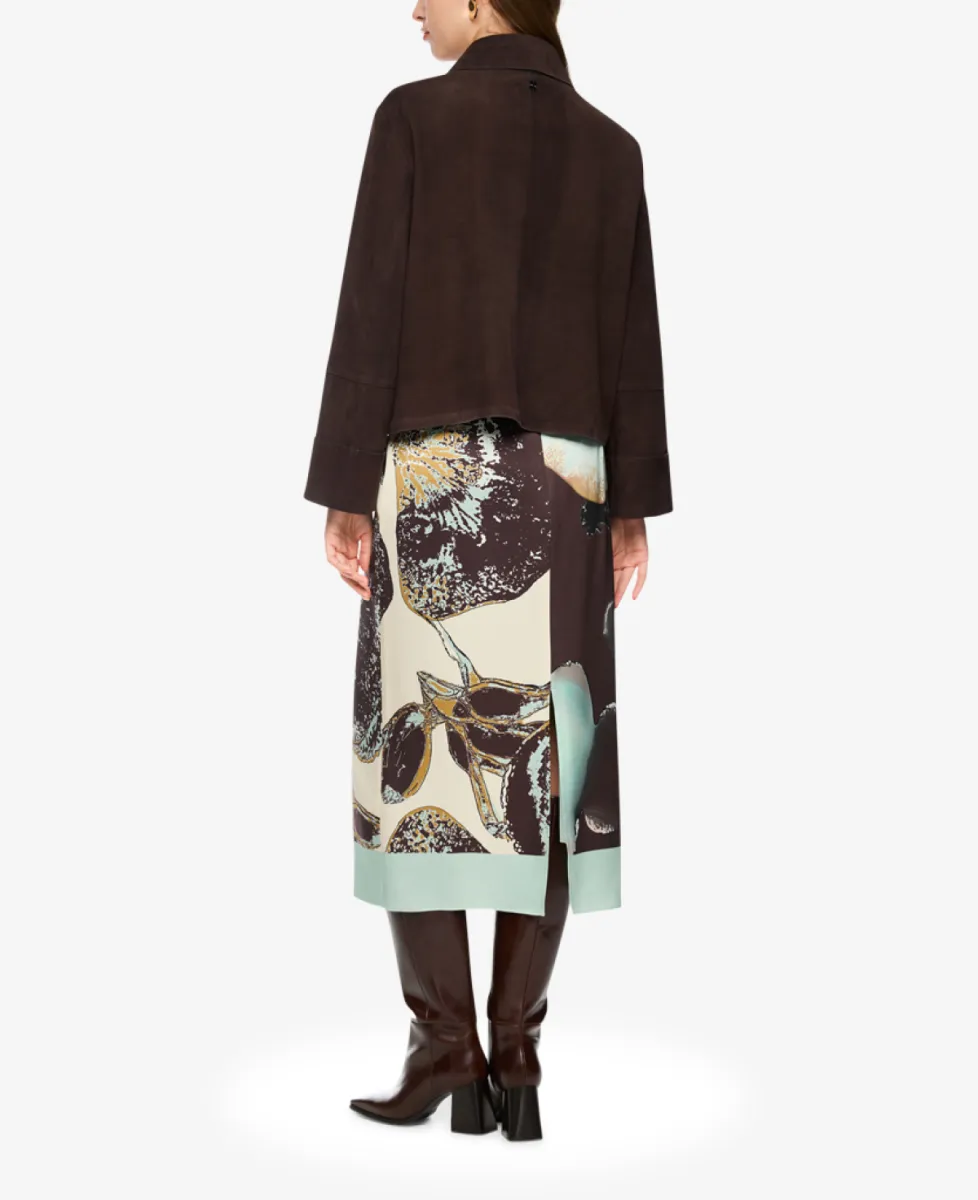 Marc Cain Collections Jacke - seal brown 6 Marc Cain Collections Marc Cain Collections Jacke - seal brown