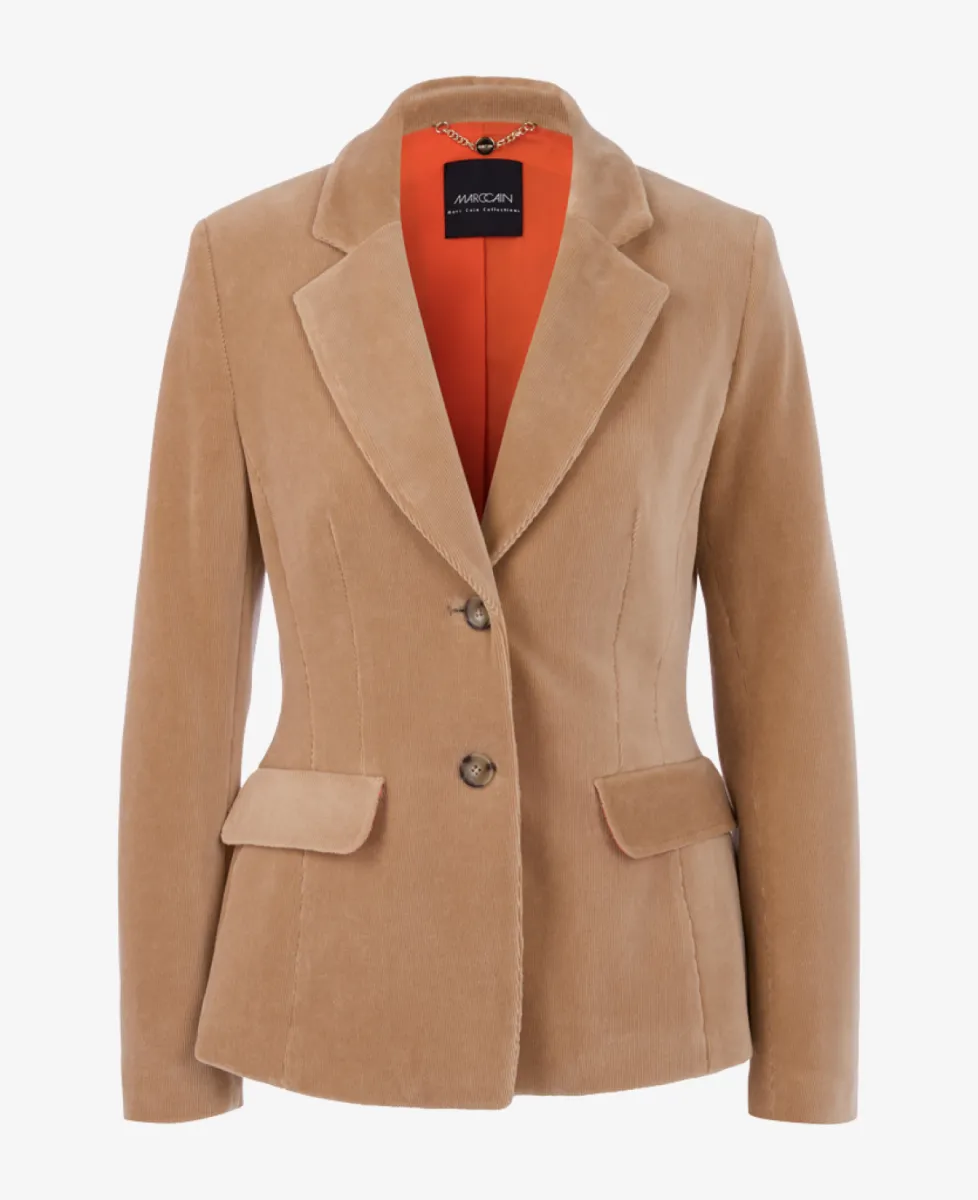 Marc Cain Collections Blazer - tannin 1 Marc Cain Collections Marc Cain Collections Blazer - tannin