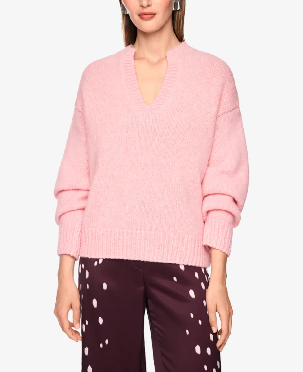 Marc Cain Collections Pullover - chalk pink 3 Marc Cain Collections Marc Cain Collections Pullover - chalk pink