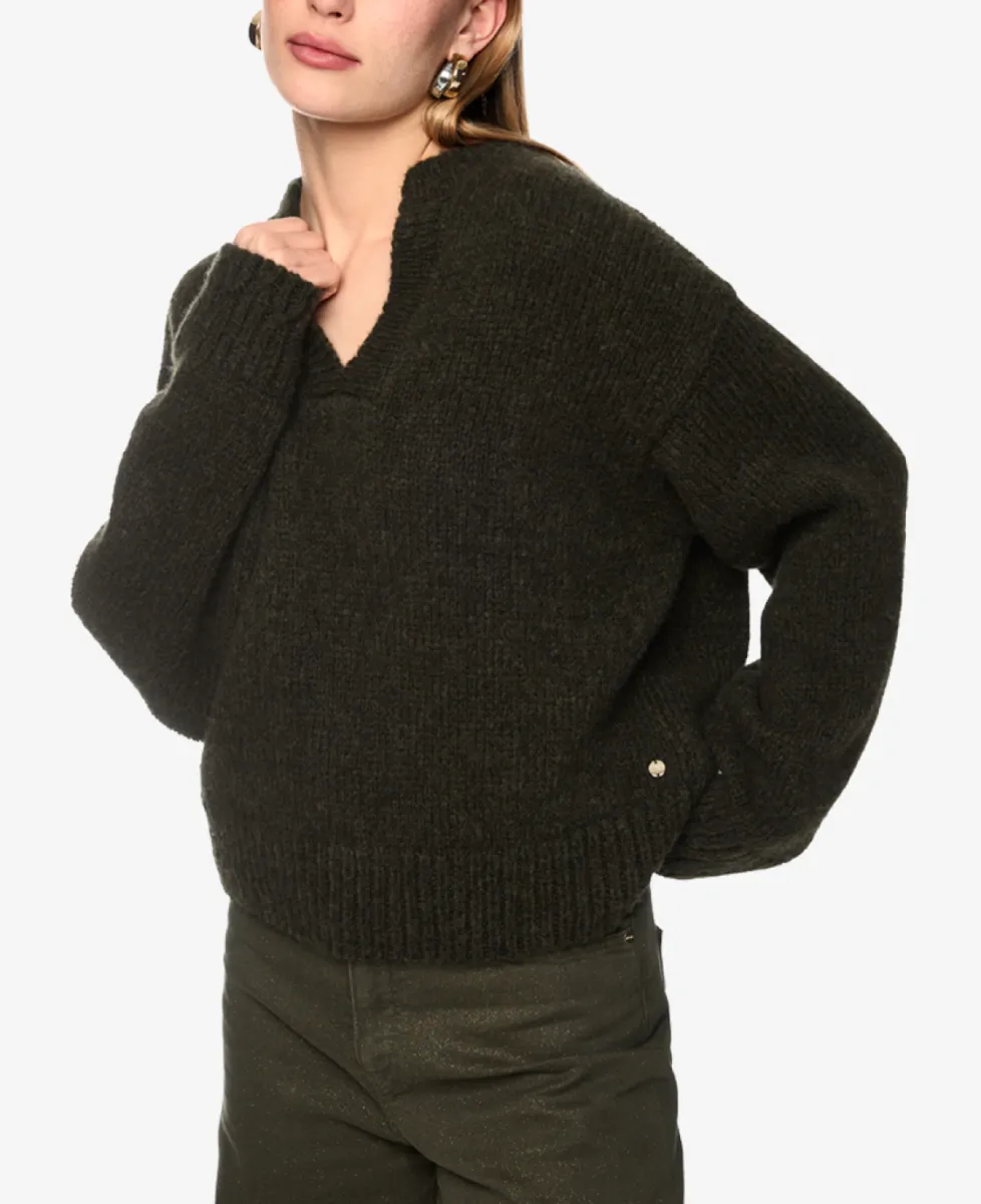Marc Cain Collections Pullover - forest night new 3 Marc Cain Collections Marc Cain Collections Pullover - forest night new