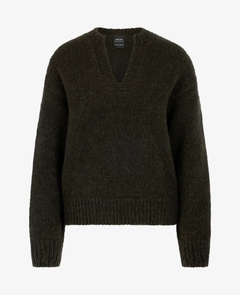 Marc Cain Collections Pullover - forest night new 1 Marc Cain Collections Marc Cain Collections Pullover - forest night new