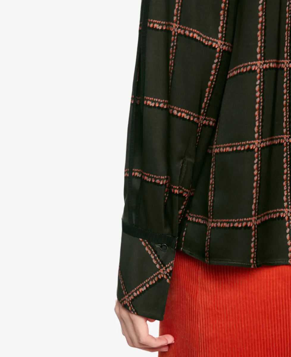 Marc Cain Collections Bluse - forest night new 6 Marc Cain Collections Marc Cain Collections Bluse - forest night new
