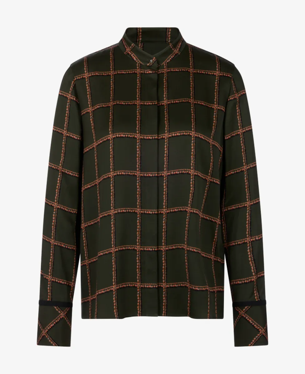 Marc Cain Collections Bluse - forest night new 1 Marc Cain Collections Marc Cain Collections Bluse - forest night new