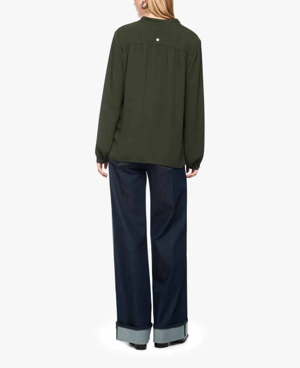 Marc Cain Collections Bluse - forest night new 7 Marc Cain Collections Marc Cain Collections Bluse - forest night new