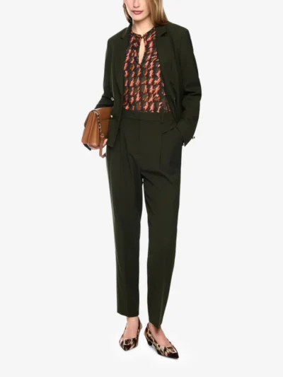 Marc Cain Collections Marc Cain Collections Hose FAQUS - forest night new