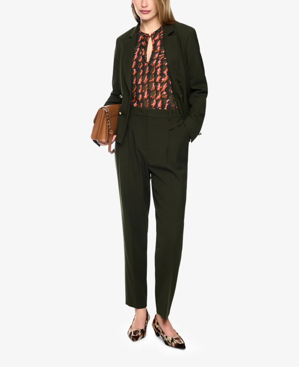 Marc Cain Collections Hose FAQUS - forest night new 2 Marc Cain Collections Marc Cain Collections Hose FAQUS - forest night new