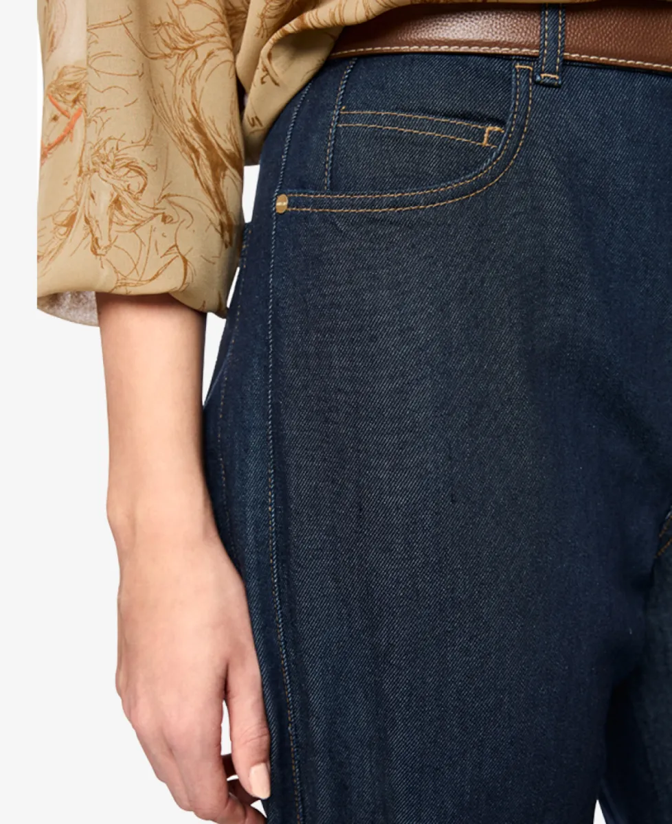 Marc Cain Collections Jeans FEURA - vintage indigo 4 Marc Cain Collections Marc Cain Collections Jeans FEURA - vintage indigo