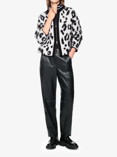Marc Cain Sports Marc Cain Sports Cardigan - black and white