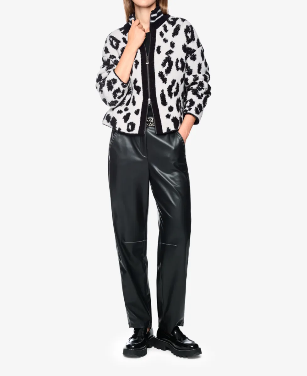 Marc Cain Sports Cardigan - black and white 2 Marc Cain Sports Marc Cain Sports Cardigan - black and white