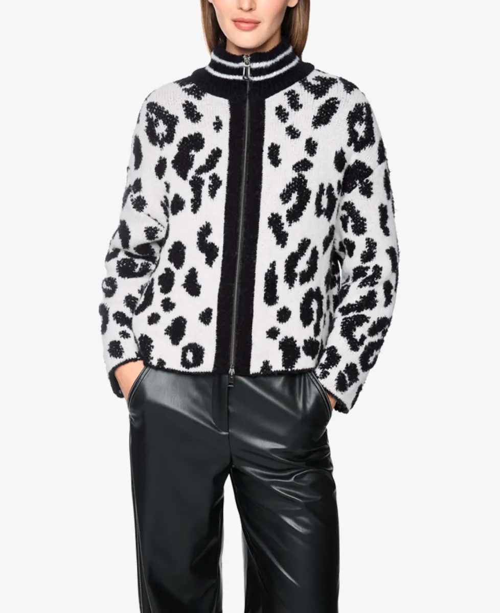 Marc Cain Sports Cardigan - black and white 3 Marc Cain Sports Marc Cain Sports Cardigan - black and white