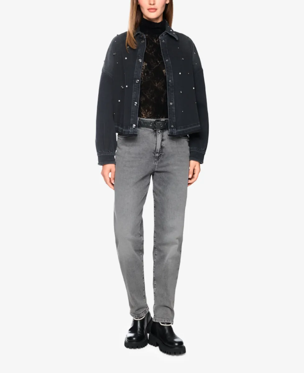 Marc Cain Sports Jeans FEURA - grey 2 Marc Cain Sports Marc Cain Sports Jeans FEURA - grey