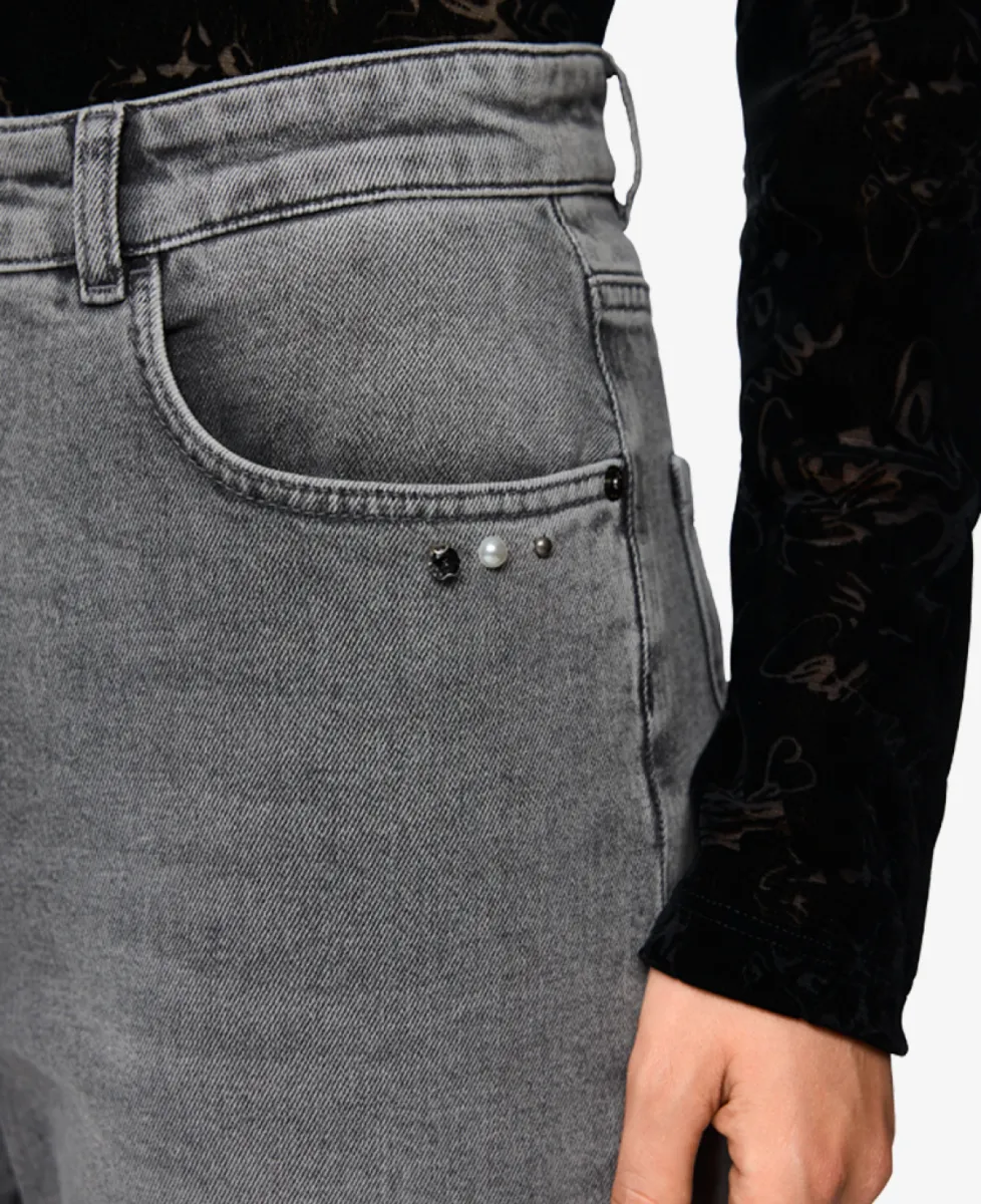 Marc Cain Sports Jeans FEURA - grey 4 Marc Cain Sports Marc Cain Sports Jeans FEURA - grey