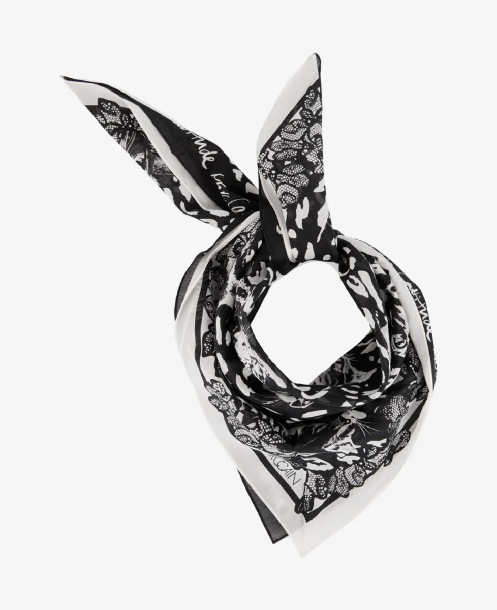 Marc Cain Sports Tuch - black and white 1 Marc Cain Sports Marc Cain Sports Tuch - black and white
