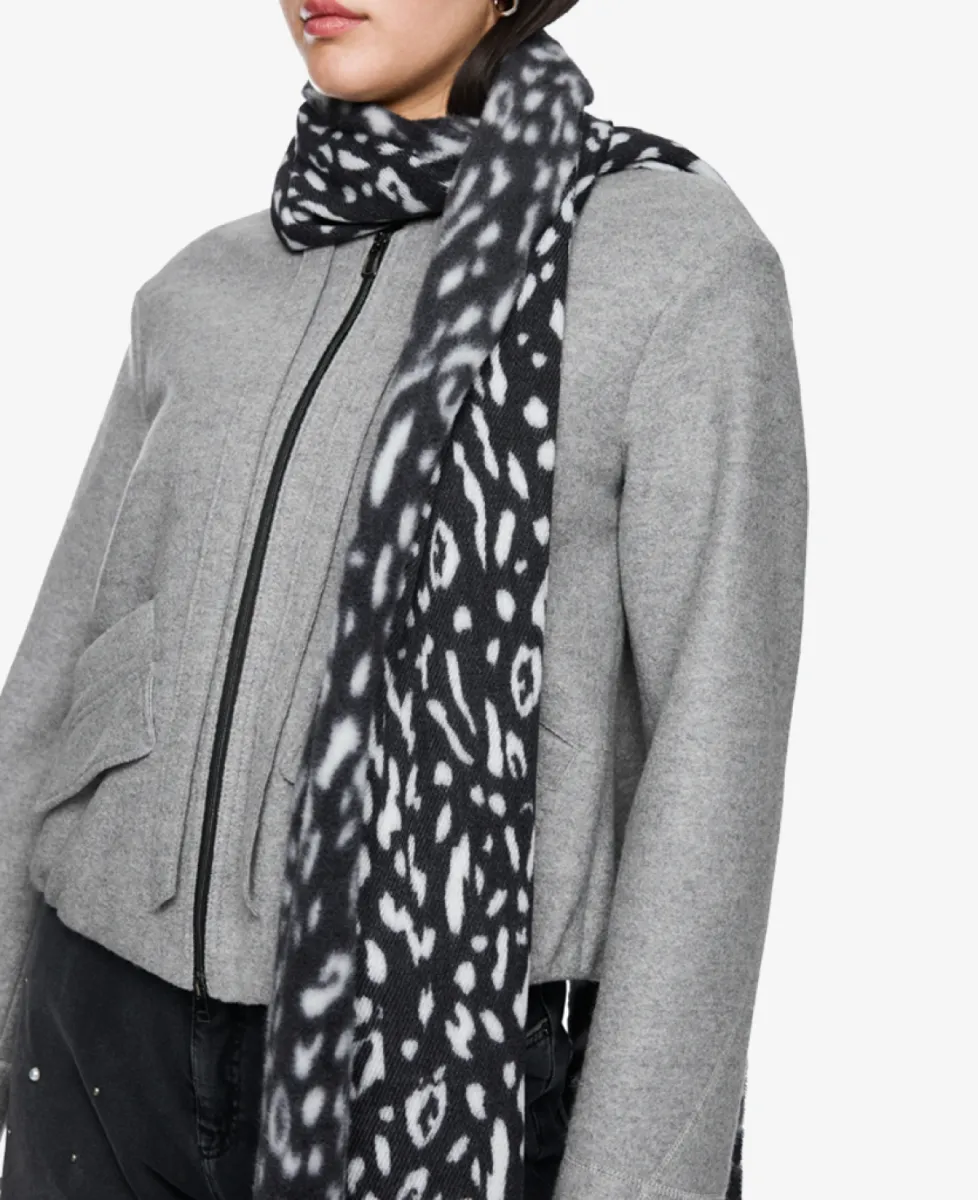 Marc Cain Sports Schal - black and white 2 Marc Cain Sports Marc Cain Sports Schal - black and white