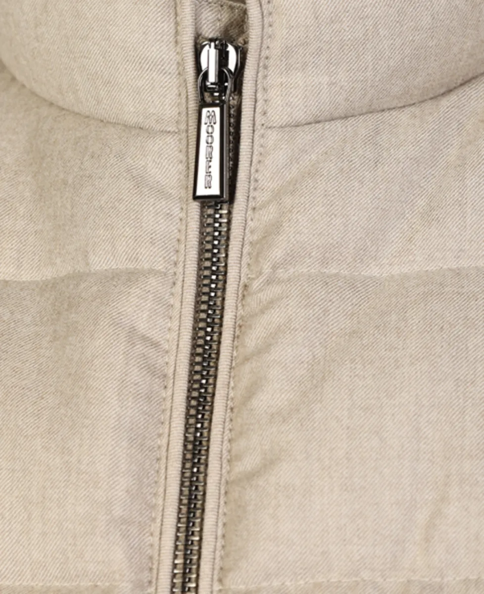 Moorer Bodywarmer Cashmere - Stone 5 Moorer Moorer Bodywarmer Cashmere - Stone