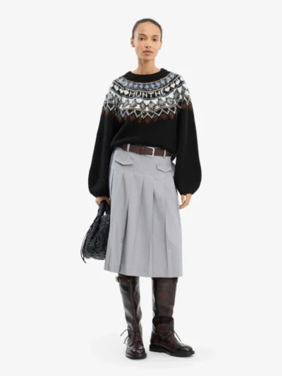 Munthe Munthe Trui - 202 mix black