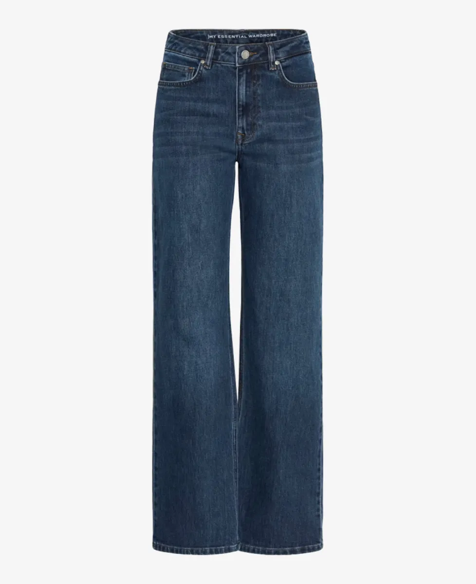 My Essential Wardrobe Jeans - 100062 Dark Blue R 1 My Essential Wardrobe My Essential Wardrobe Jeans - 100062 Dark Blue R