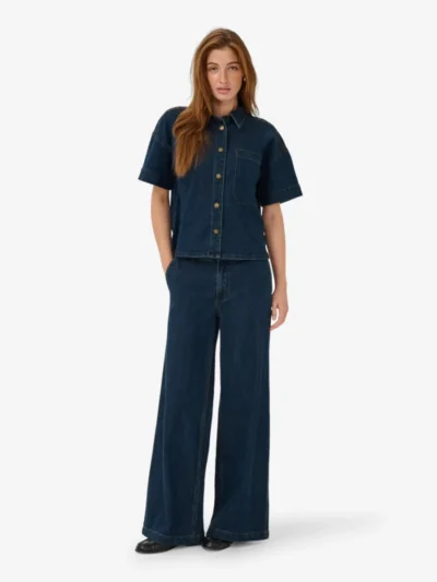 My Essential Wardrobe My Essential Wardrobe Jack - 100061 Dark Blue Wash