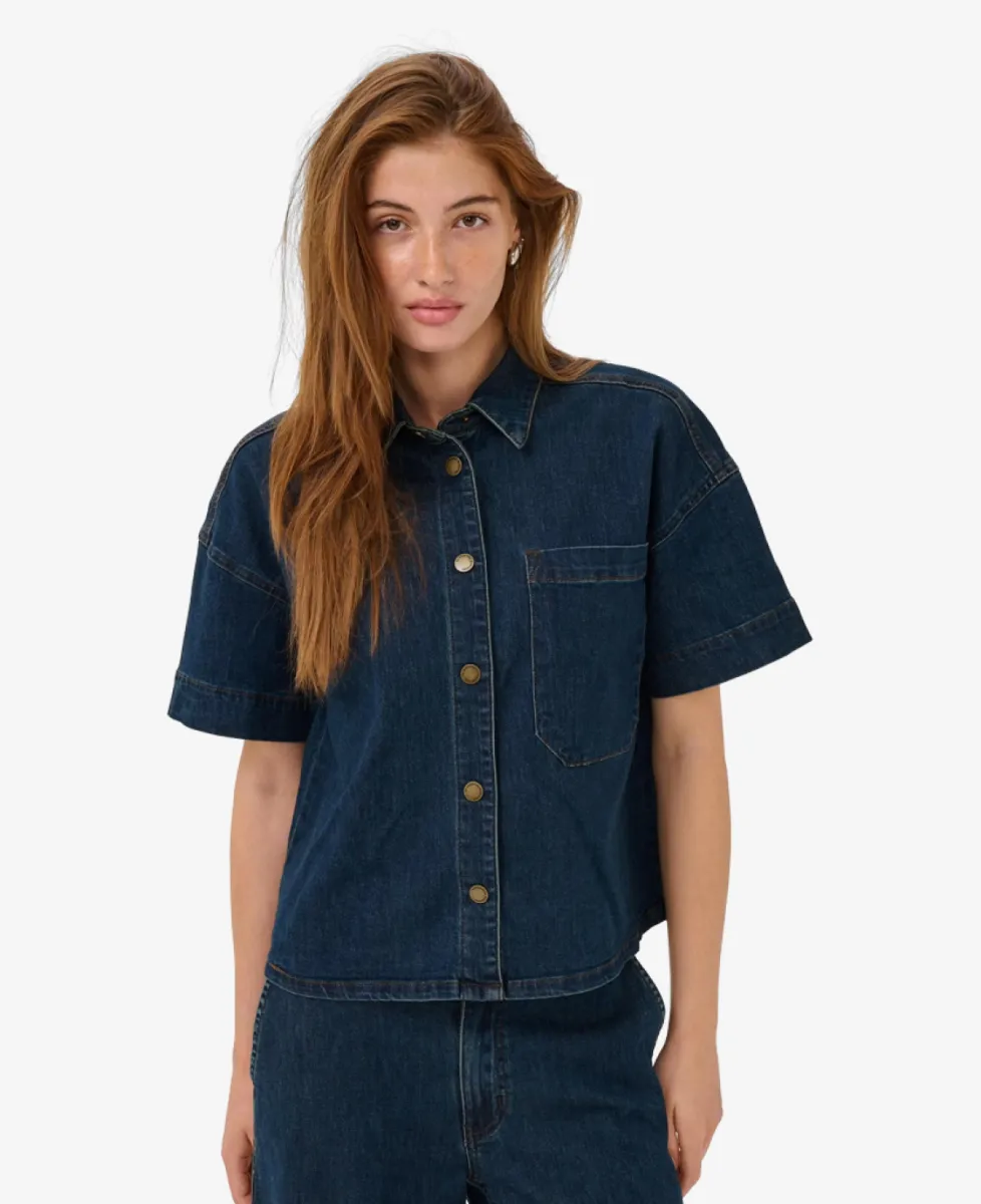 My Essential Wardrobe Jack - 100061 Dark Blue Wash 3 My Essential Wardrobe My Essential Wardrobe Jack - 100061 Dark Blue Wash