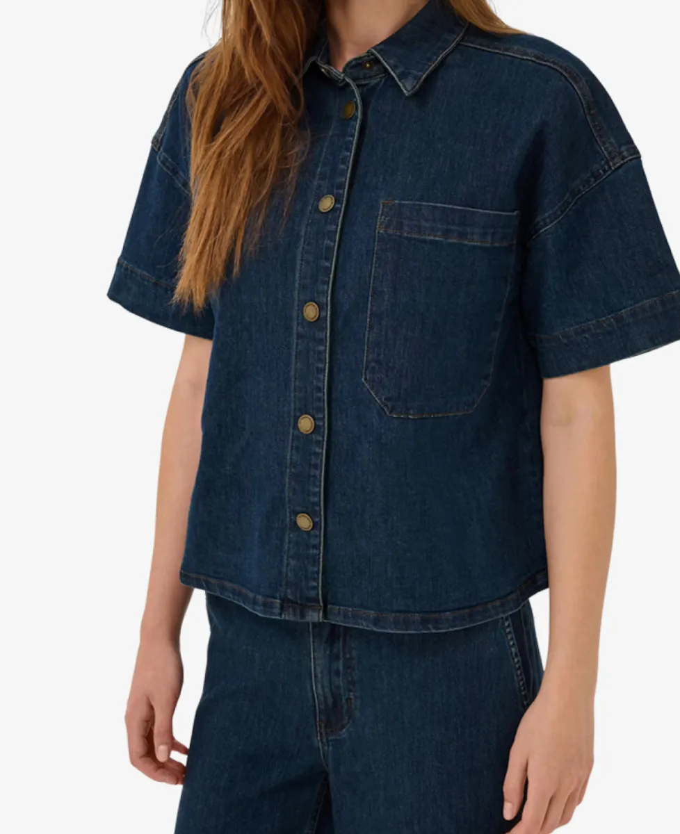 My Essential Wardrobe Jack - 100061 Dark Blue Wash 4 My Essential Wardrobe My Essential Wardrobe Jack - 100061 Dark Blue Wash
