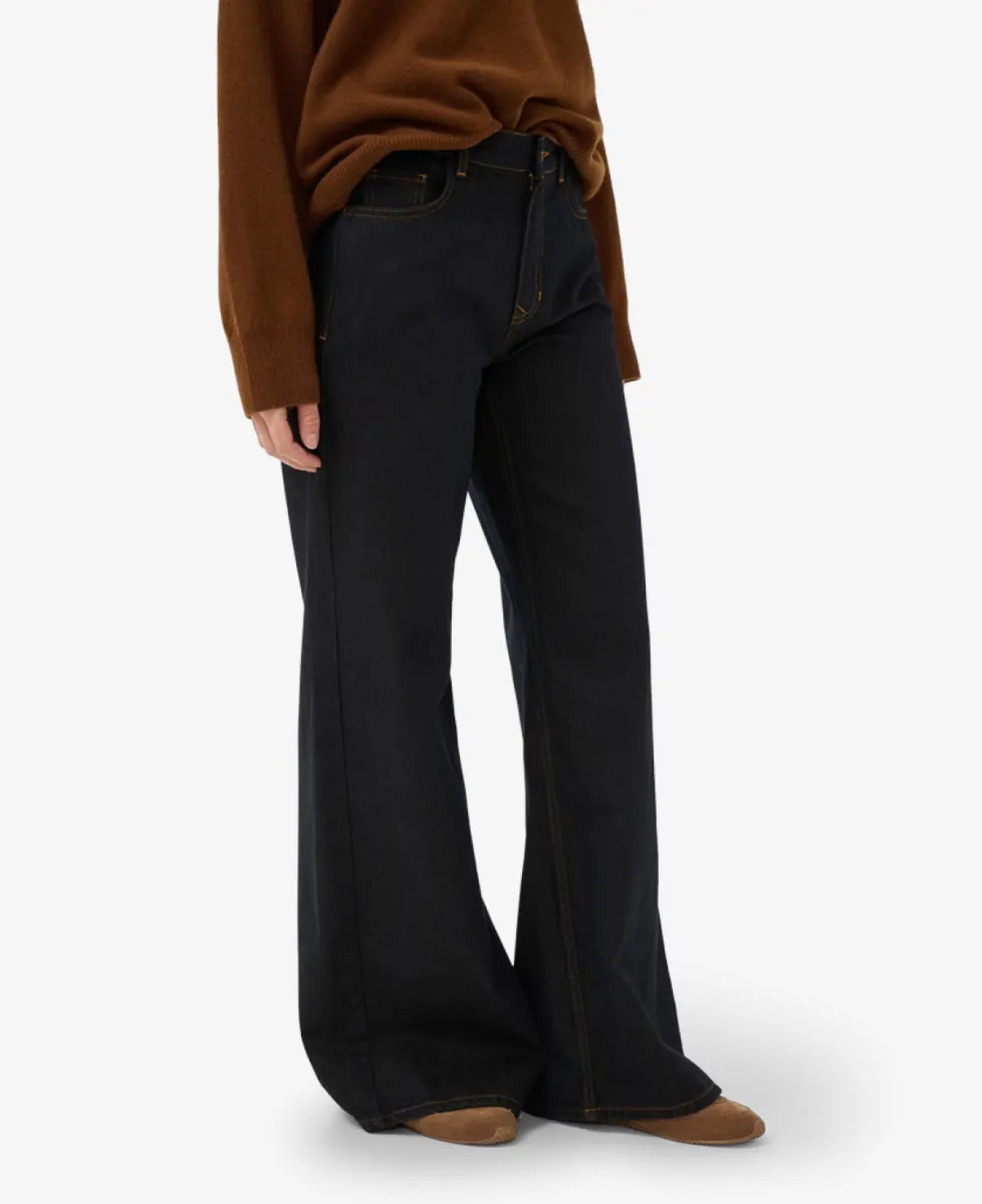 My Essential Wardrobe Jeans - 109776 Blue/ Brown 3 My Essential Wardrobe My Essential Wardrobe Jeans - 109776 Blue/ Brown