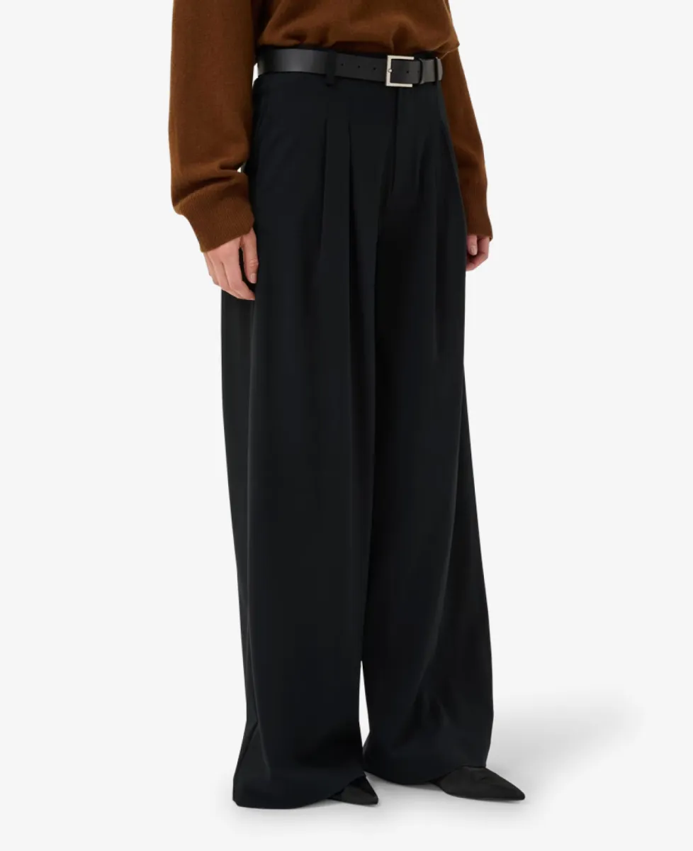 My Essential Wardrobe Pantalon - 100031 Black Long 3 My Essential Wardrobe My Essential Wardrobe Pantalon - 100031 Black Long