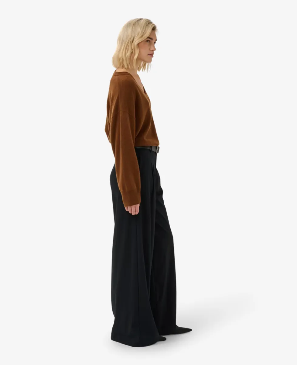 My Essential Wardrobe Pantalon - 100031 Black Long 5 My Essential Wardrobe My Essential Wardrobe Pantalon - 100031 Black Long