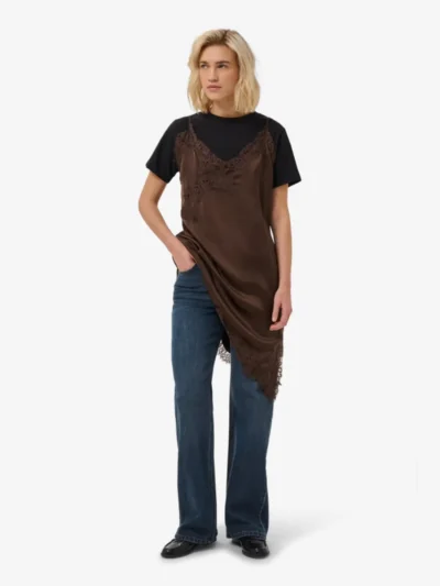 My Essential Wardrobe My Essential Wardrobe Jurk - 109345 Dark Brown