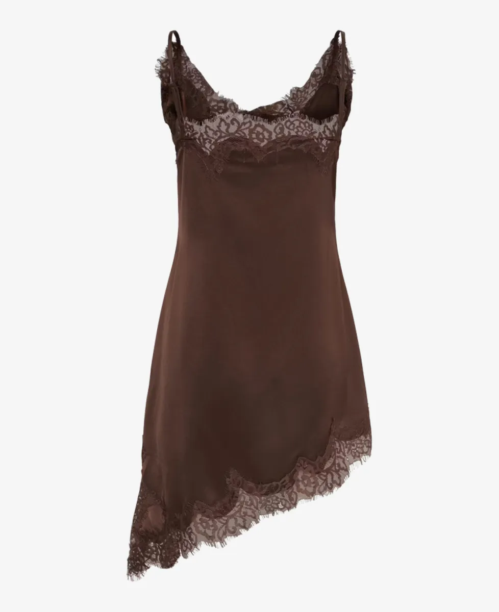 My Essential Wardrobe Jurk - 109345 Dark Brown 7 My Essential Wardrobe My Essential Wardrobe Jurk - 109345 Dark Brown