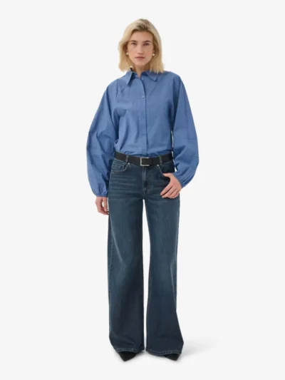 My Essential Wardrobe My Essential Wardrobe Blouse - 109861 Clear Blue Check