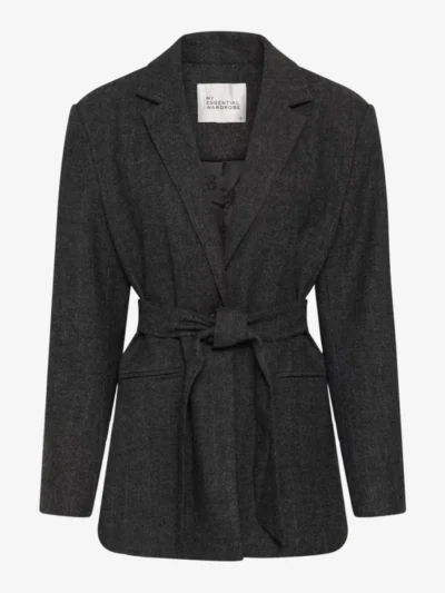 My Essential Wardrobe My Essential Wardrobe Blazer - 100379 Dark Grey Melange