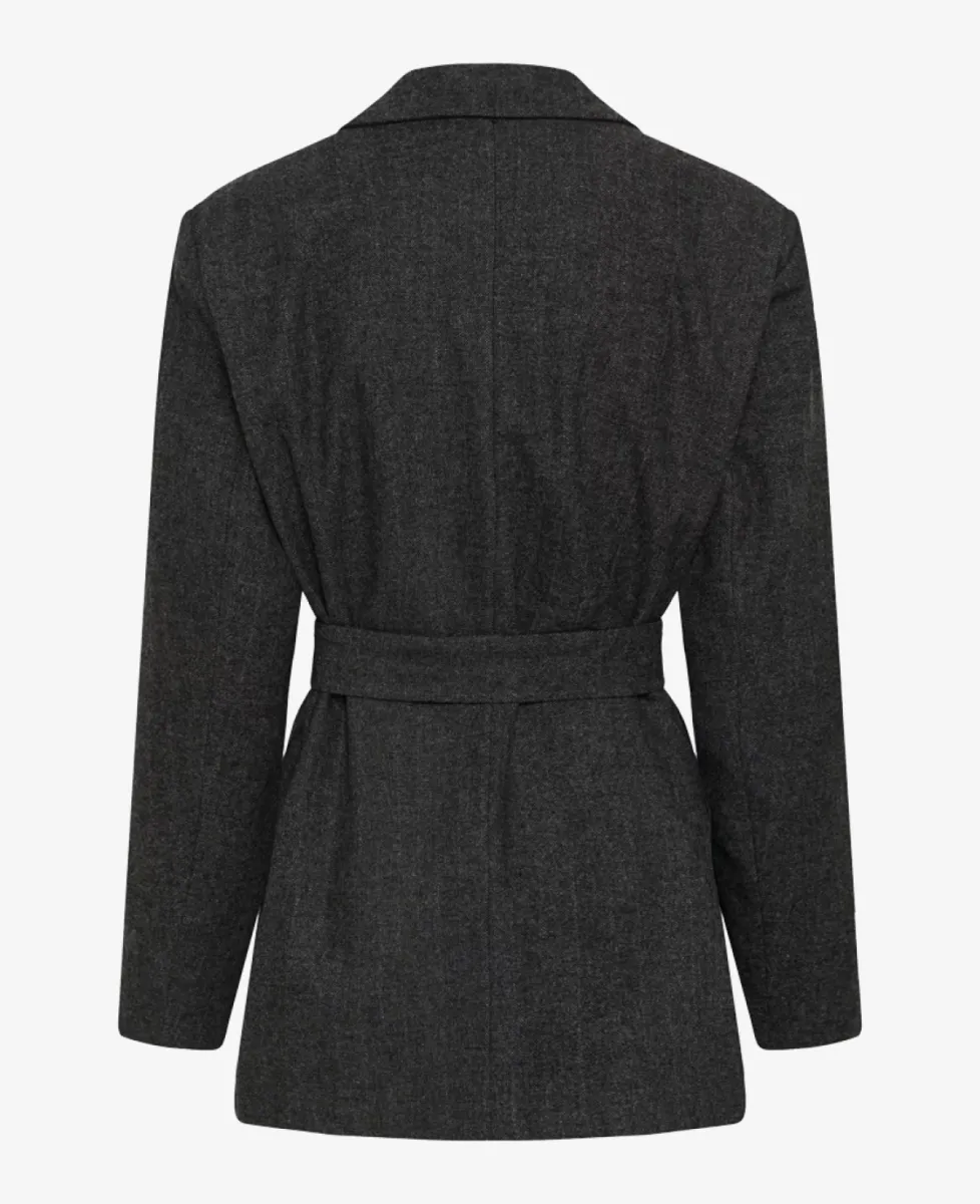 My Essential Wardrobe Blazer - 100379 Dark Grey Melange 7 My Essential Wardrobe My Essential Wardrobe Blazer - 100379 Dark Grey Melange