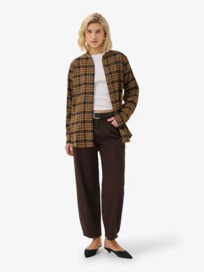My Essential Wardrobe My Essential Wardrobe Blouse - 109977 Bison Check