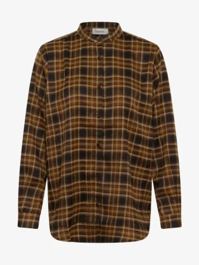 My Essential Wardrobe My Essential Wardrobe Blouse - 109977 Bison Check