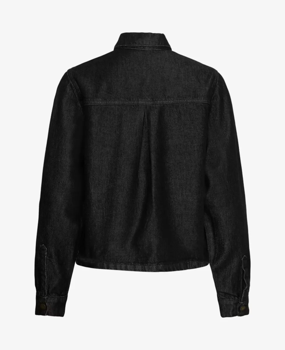 My Essential Wardrobe Jack - 100073 Black Un-Washed 8 My Essential Wardrobe My Essential Wardrobe Jack - 100073 Black Un-Washed